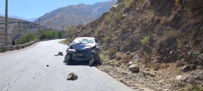 زخمی‌شدن ۹ تن در حادثه‌ی ترافیکی در استان پنجشیر