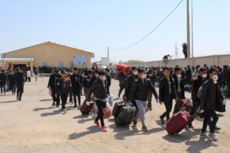 در چهار روز گذشته بیش از ۱۵ هزار شهروند افغانستانی از ایران اخراج شدند