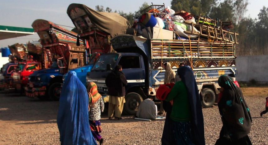 گروه طالبان از کمک ۱۴۲ میلیون یورویی اتحادیه‌ی اروپا برای مهاجران اخراج‌شده از پاکستان خبر دادند