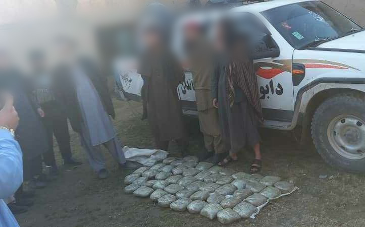 قاچاق موادمخدر؛ پسر قوماندان امنیه‌ی گروه طالبان برای استان بدخشان دست‌گیر شد