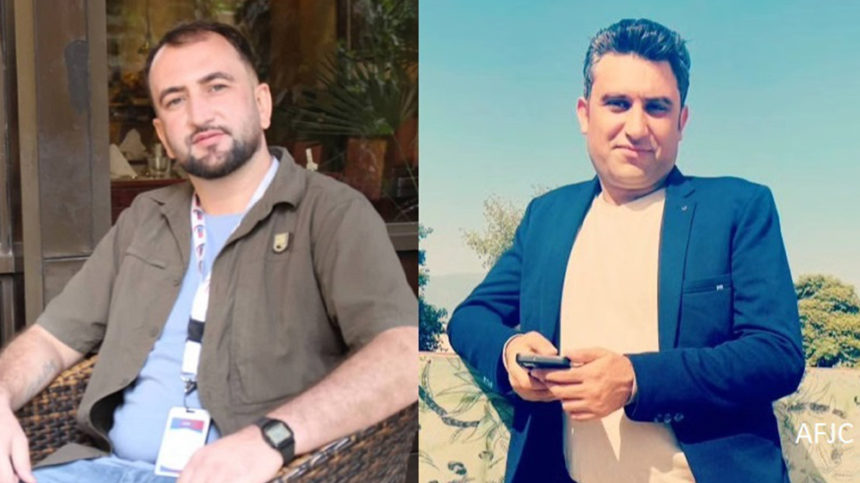 گروه طالبان دو خبرنگار را از بند آزاد ساختند