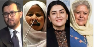 لطف‌الله نجفی‌زاده، میترا مهران، شاه‌گل رضایی و محبوبه سراج به نمایندگی از جامعه‌ی مدنی و زنان افغانستان در نشست دوحه شرکت کردند
