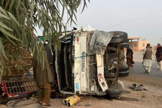 ۱۳ تن در نتیجه‌ی یک روی‌داد ترافیکی در هلمند کشته و مجروح شدند