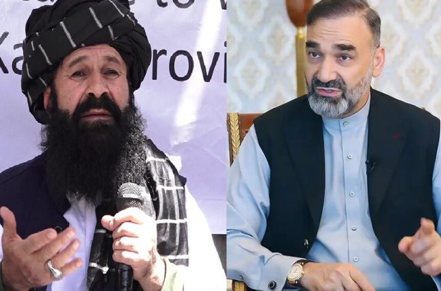 وزیر مهاجرین طالبان مدعی شد که عطا محمد نور با وی بیعت کرده بود
