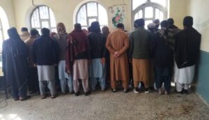 گروه طالبان در یک هفته‌ی پسین ۵۵ نفر را به اتهام جرم‌های جنایی از استان هرات بازداشت کردند