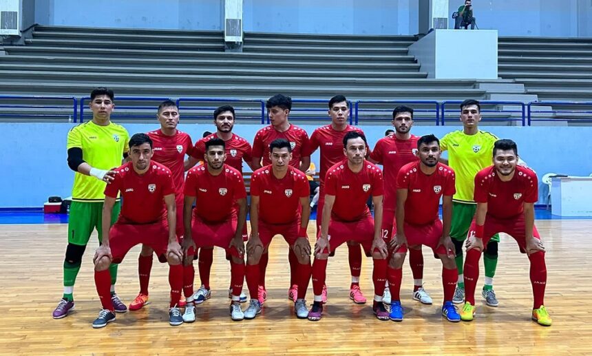 تیم ملی فوتسال افغانستان موفق شد پنج‌ بر‌ چهار استرالیا را شکست دهد