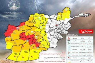 ریاست هواشناسی طالبان از احتمال برف‌باری و باران شدید در ۱۹ استان کشور خبر داد